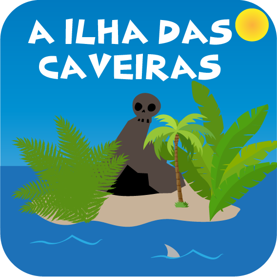Capa de A Ilha das Caveiras